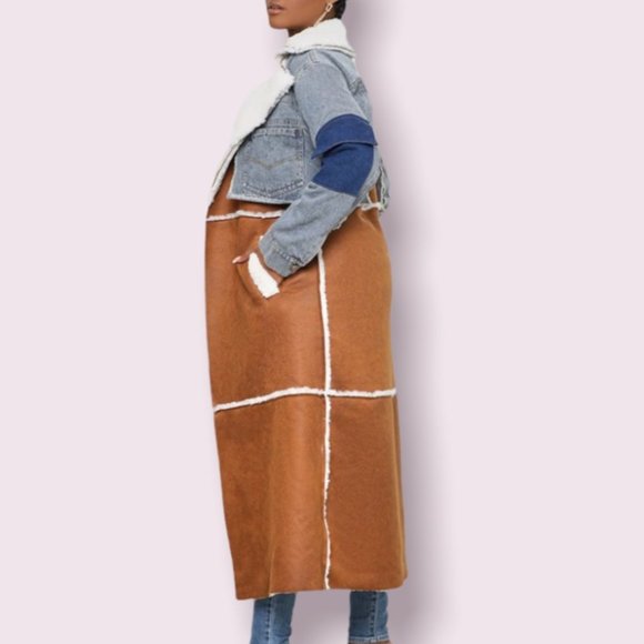 Long Patchwork Jacket - Picture 2 of 7